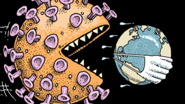 فريسة لفايروس كورونا